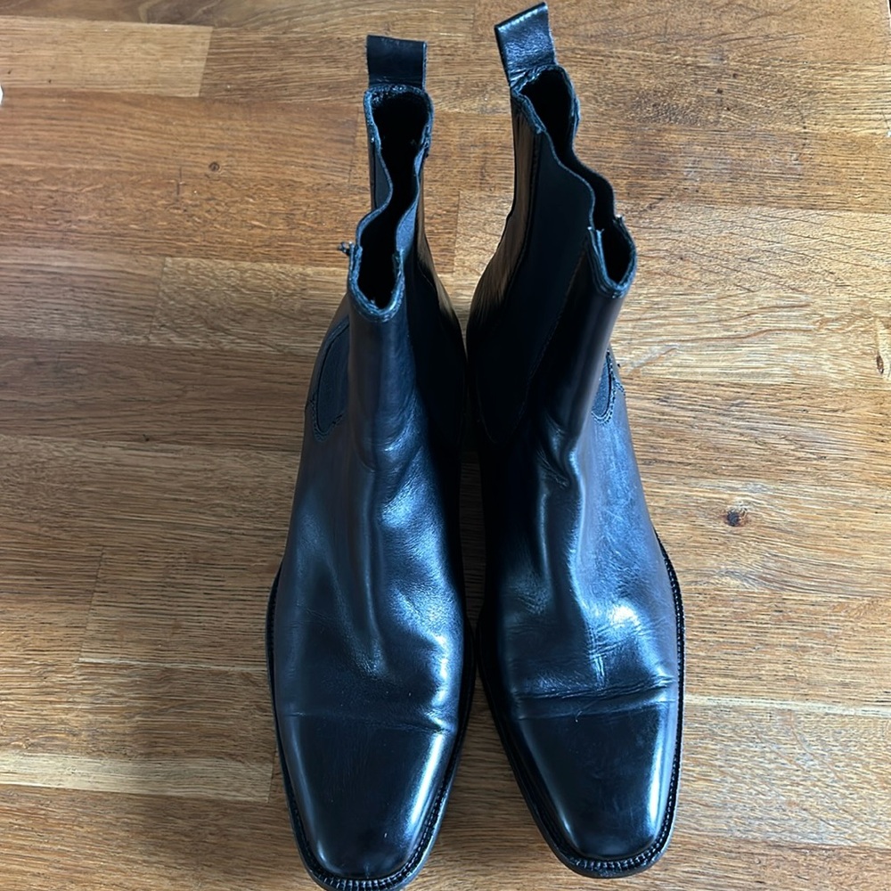 Ralph Lauren black Chelsea boot